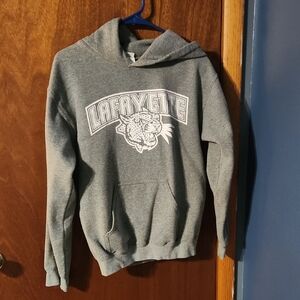 Gildan Gray Lafayette Graphic Hoodie